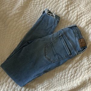 American eagle, soft knit skinny jeans, size 4